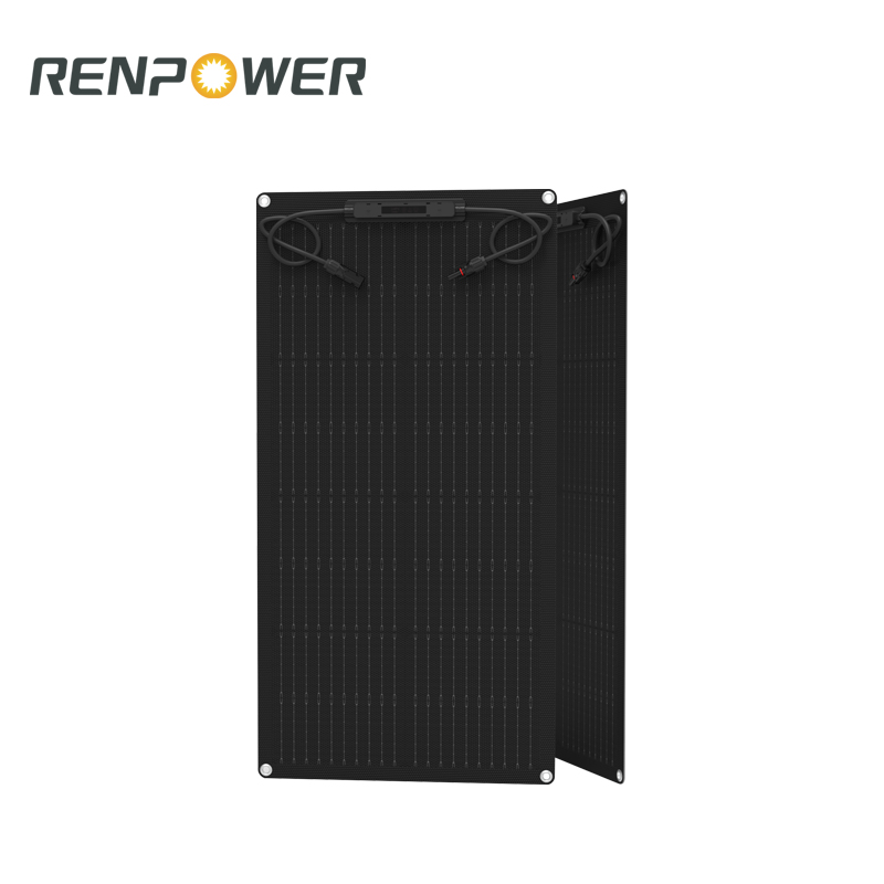 Panel surya semi-fleksibel efisiensi tinggi 50W