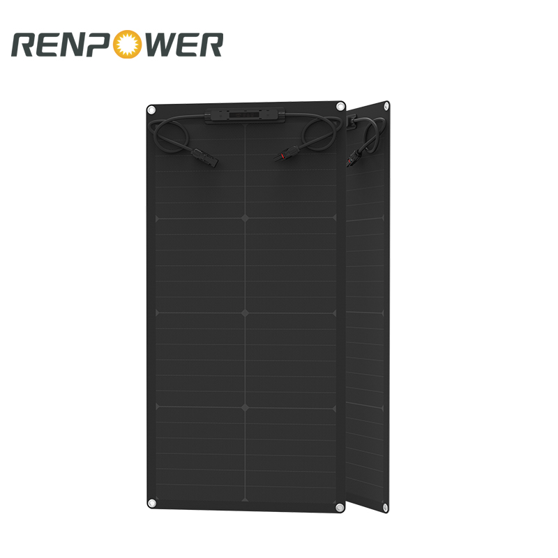 Panel surya semi-fleksibel 50W HPBC